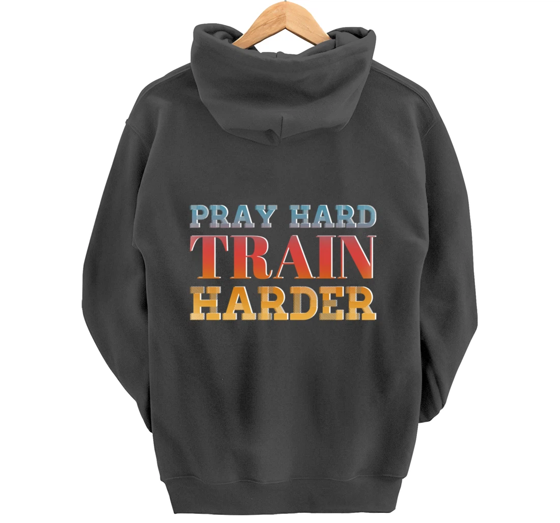 Faith and Fitness New Year Resolution Sports 2022 Pullover Hoodie
