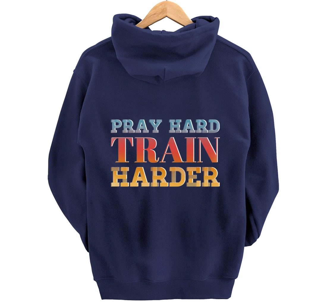Faith and Fitness New Year Resolution Sports 2022 Pullover Hoodie