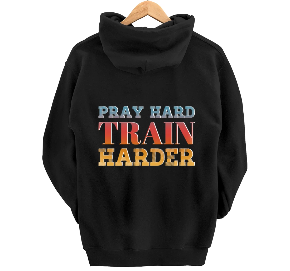 Faith and Fitness New Year Resolution Sports 2022 Pullover Hoodie
