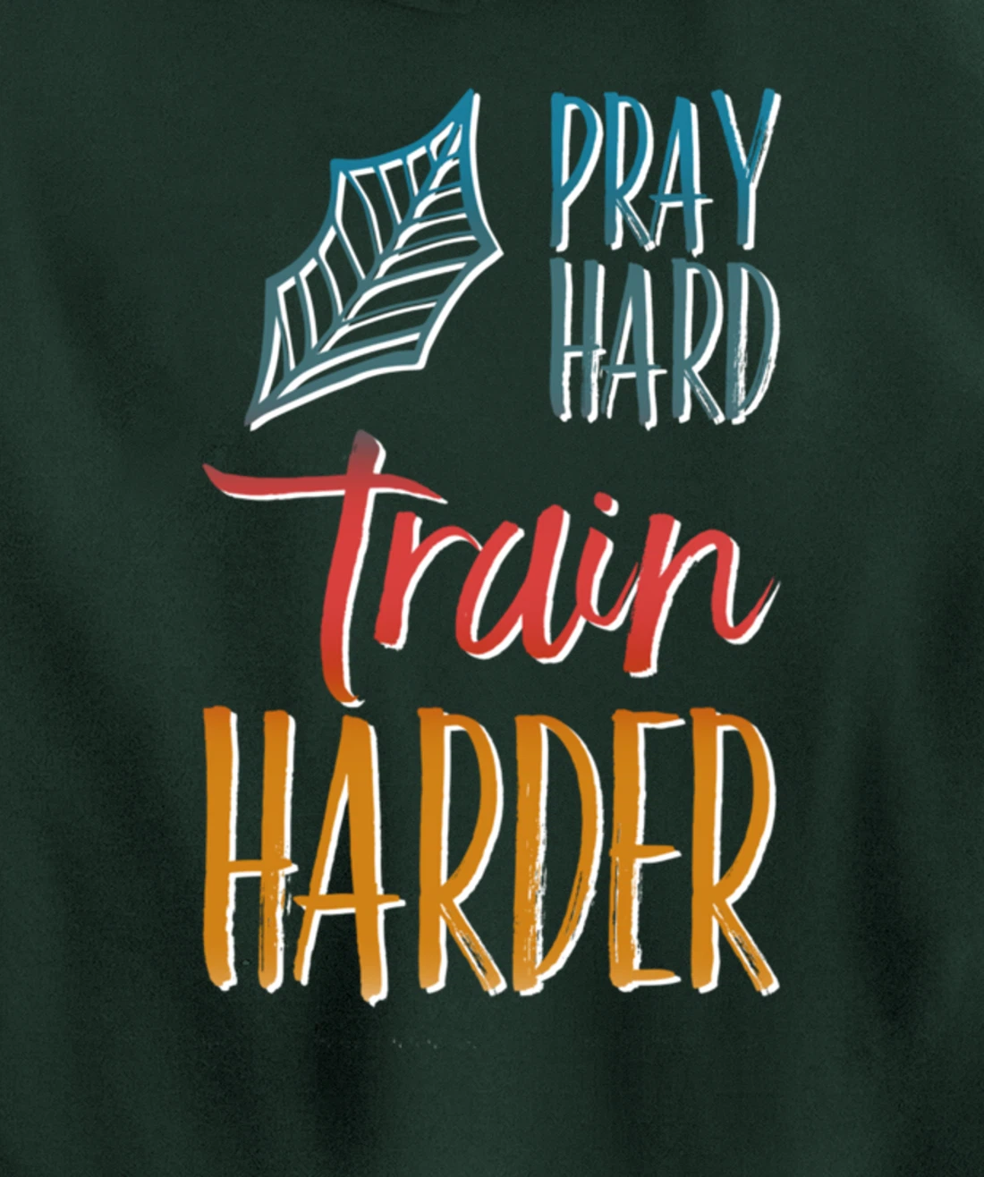 Faith and Fitness New Year Resolution Workout 2022 Pullover Hoodie