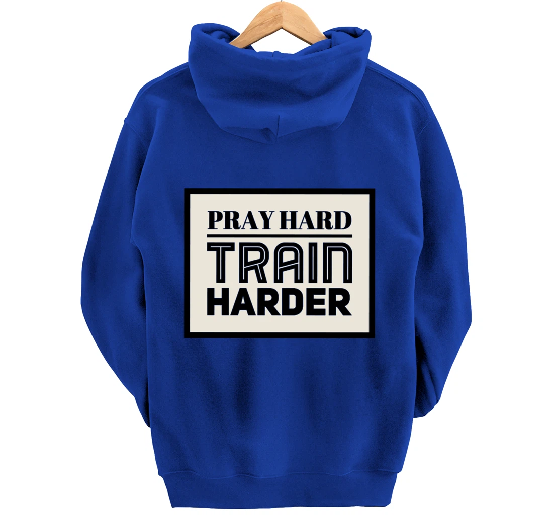 Faith and Fitness New Year Resolution Workout 2022 Pullover Hoodie