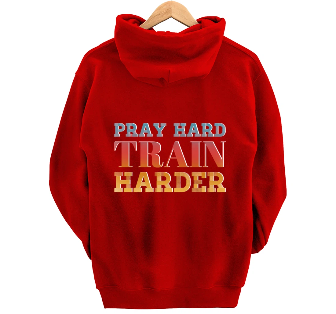 Faith and Fitness New Year Resolution Sports 2022 Pullover Hoodie