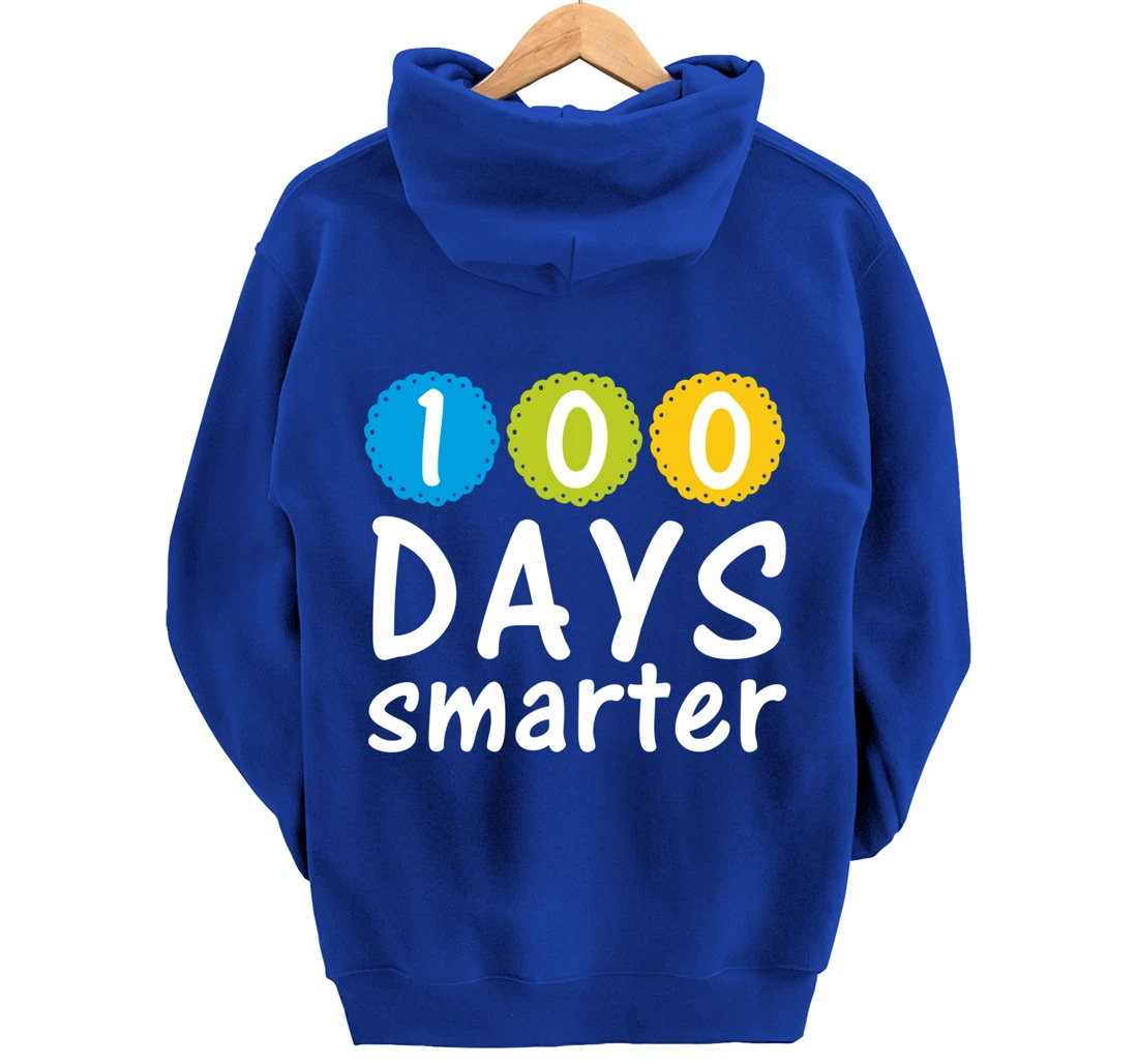 100th Days Smarter Costume Teacher or Student Pullover Hoodie