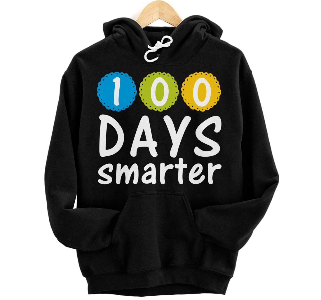 100th Days Smarter Costume Teacher or Student Pullover Hoodie