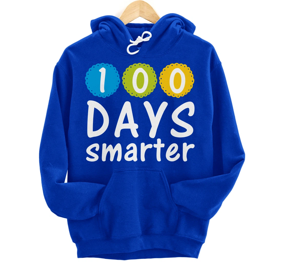 100th Days Smarter Costume Teacher or Student Pullover Hoodie