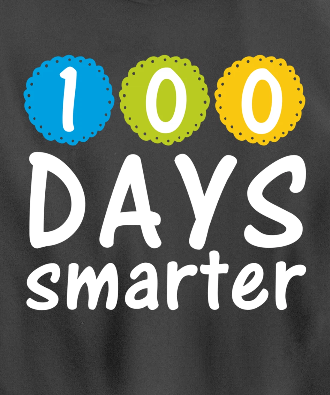 100th Days Smarter Costume Teacher or Student Pullover Hoodie