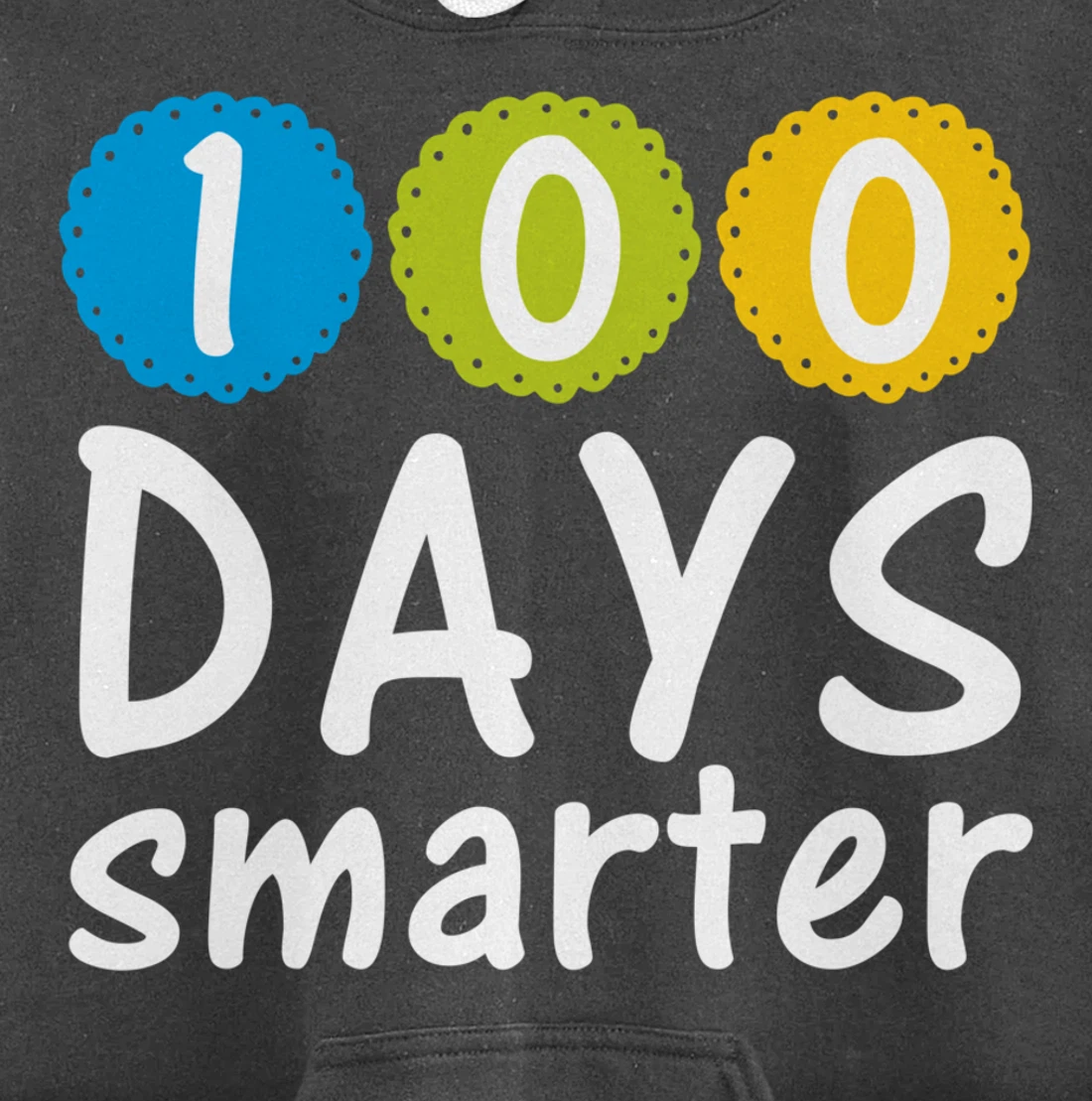 100th Days Smarter Costume Teacher or Student Pullover Hoodie