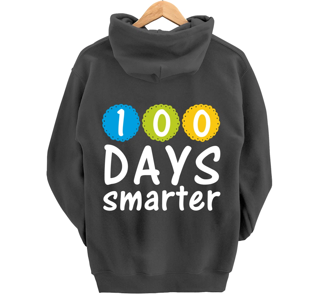 100th Days Smarter Costume Teacher or Student Pullover Hoodie