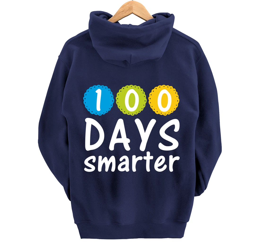 100th Days Smarter Costume Teacher or Student Pullover Hoodie