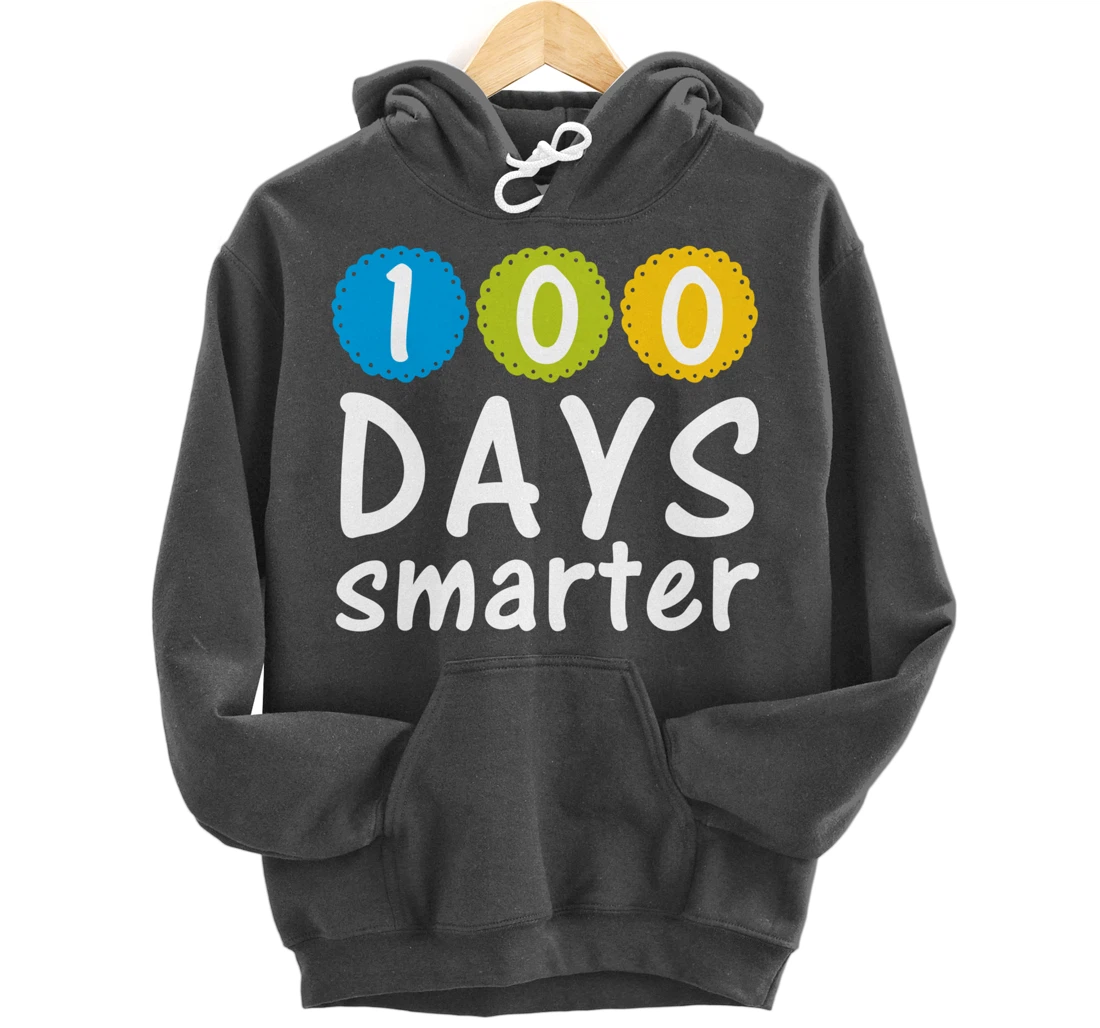 100th Days Smarter Costume Teacher or Student Pullover Hoodie