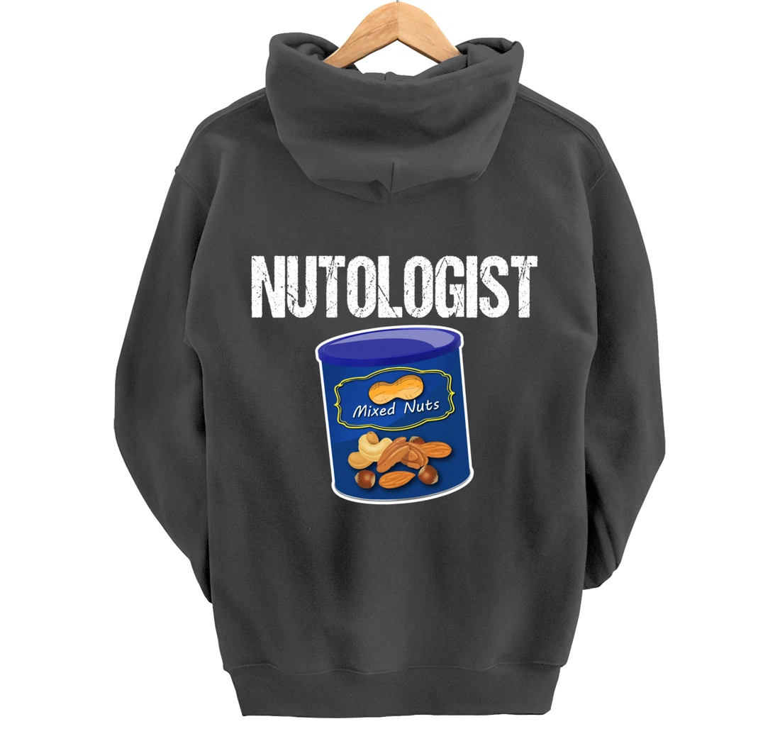Mixed Nuts Funny Nutologist Peanut Lover Pullover Hoodie