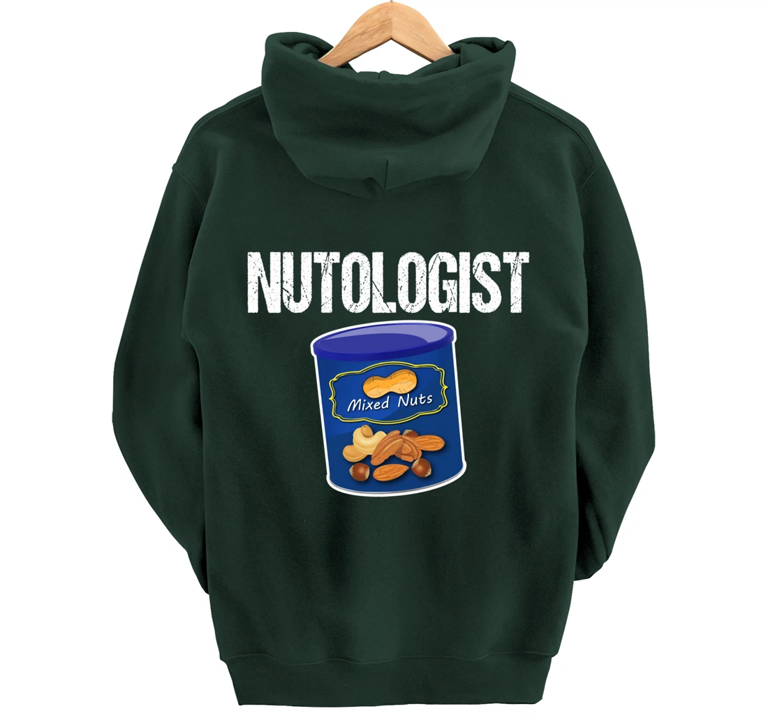 Mixed Nuts Funny Nutologist Peanut Lover Pullover Hoodie