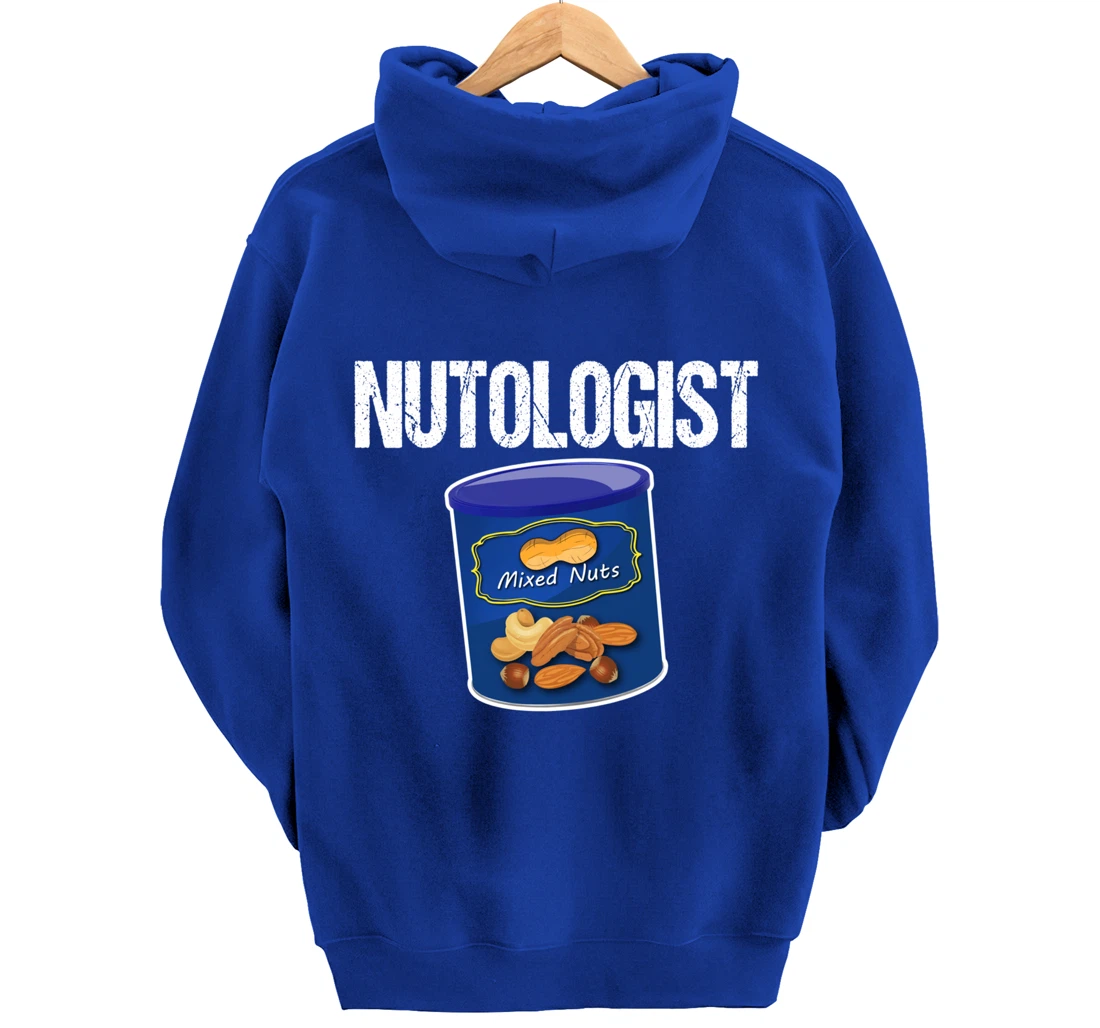 Mixed Nuts Funny Nutologist Peanut Lover Pullover Hoodie