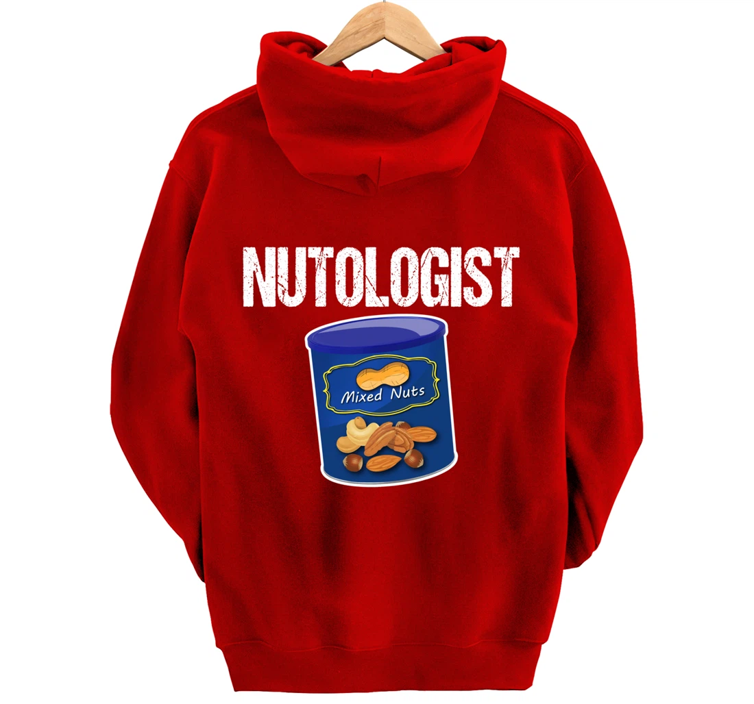 Mixed Nuts Funny Nutologist Peanut Lover Pullover Hoodie