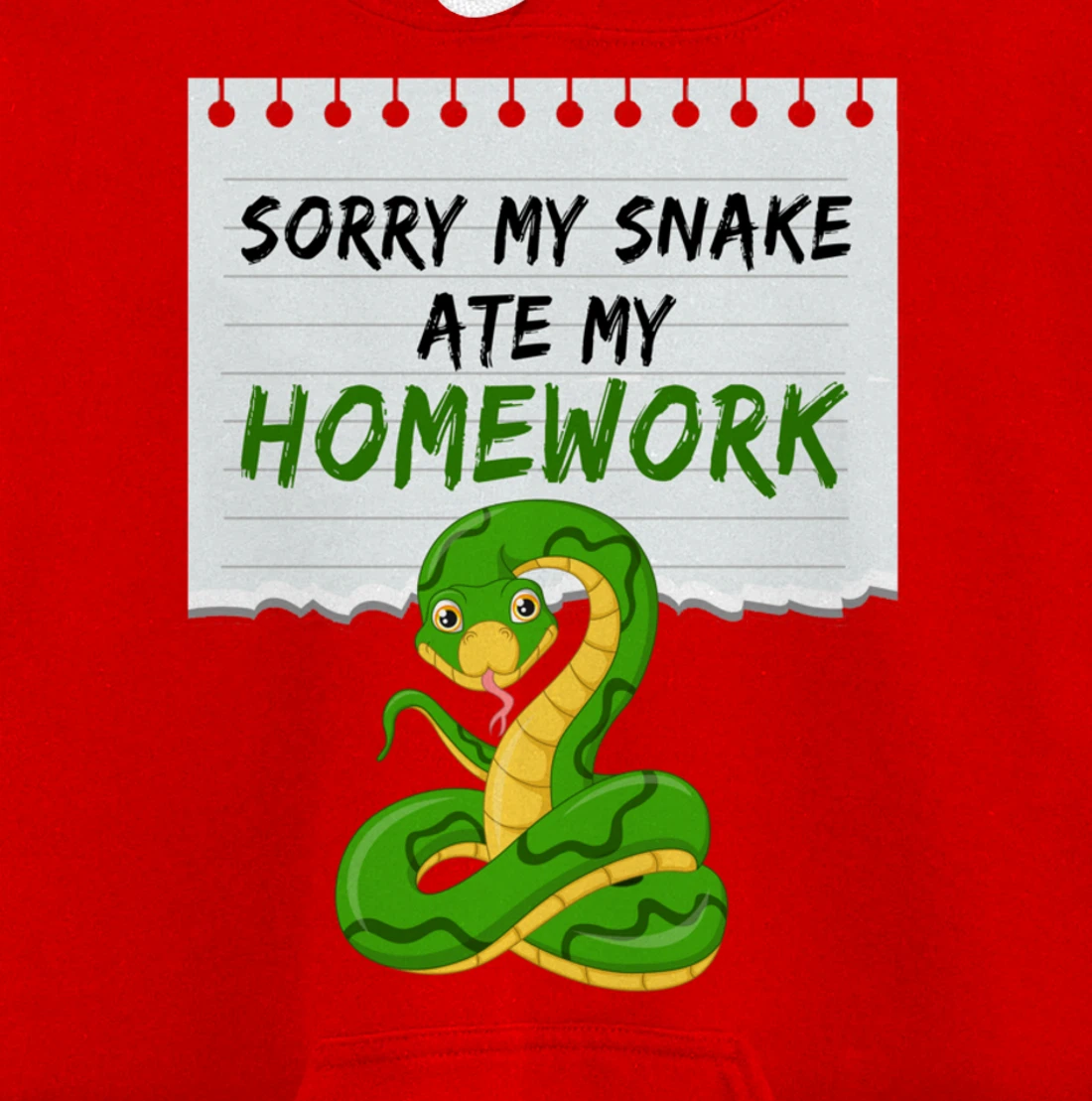 Sorry My Snake My Artwork Snake Pullover Hoodie