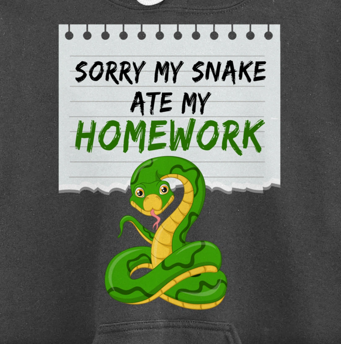 Sorry My Snake My Artwork Snake Pullover Hoodie