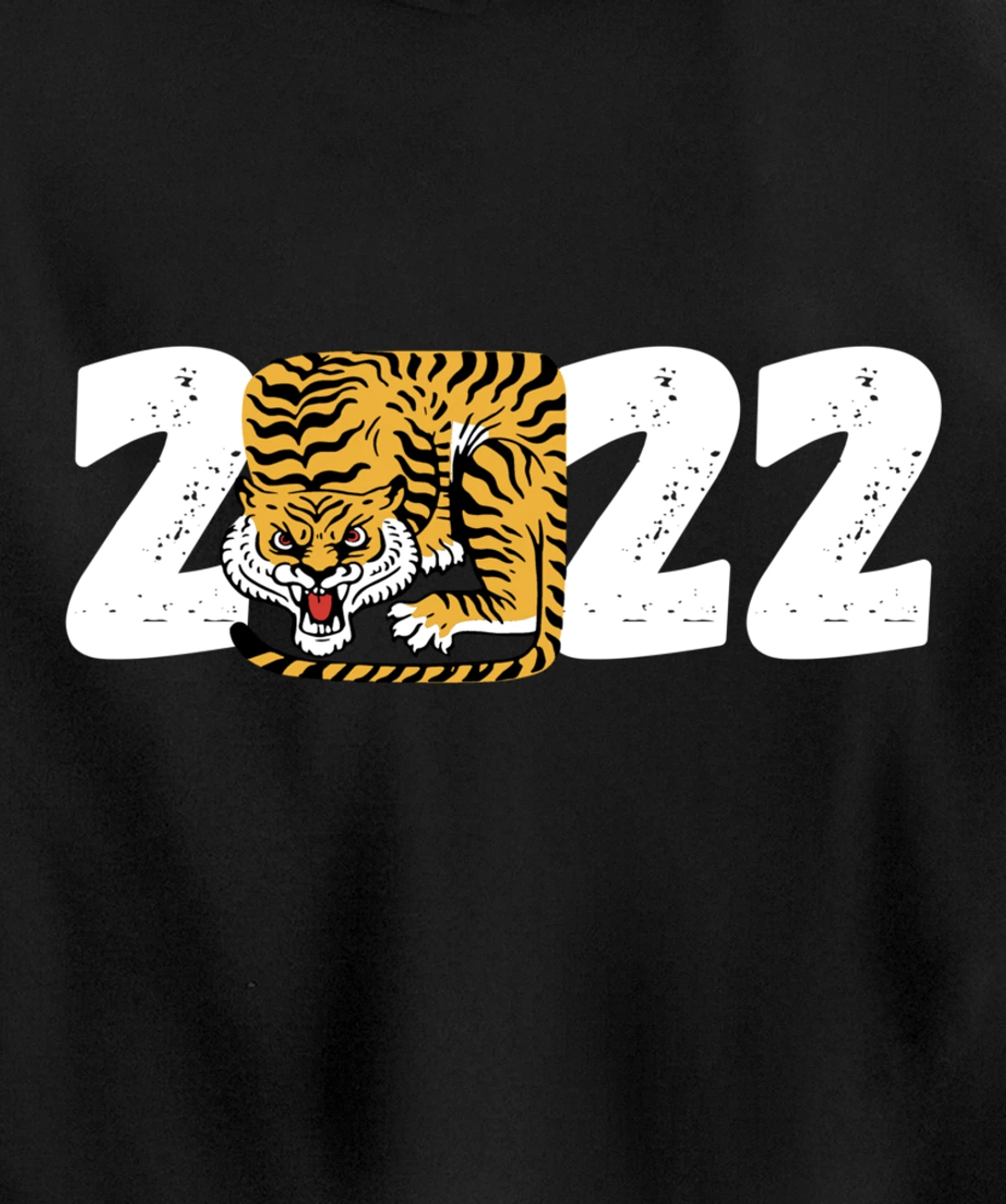 Chinese New Year Of Tiger 2022 Zodiac Horoscope Cubs Pullover Hoodie