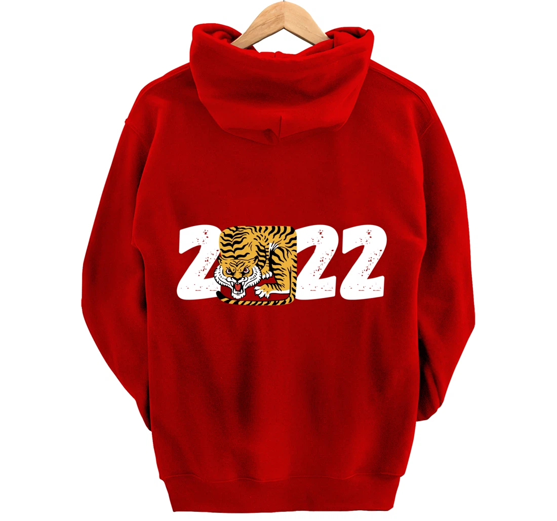 Chinese New Year Of Tiger 2022 Zodiac Horoscope Cubs Pullover Hoodie