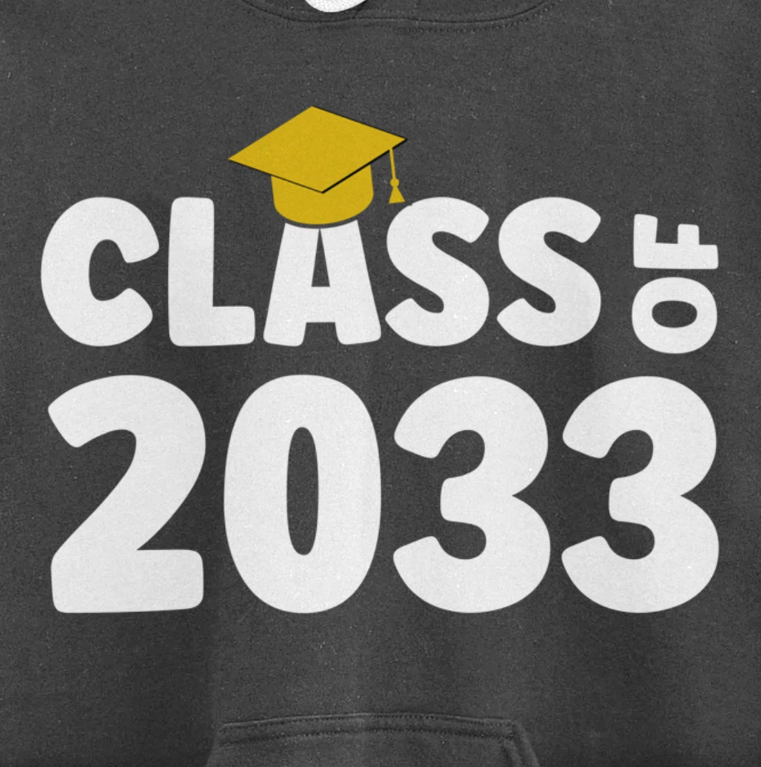 Preschool First Day Of School Kindergarten Class Of 2033 Pullover Hoodie