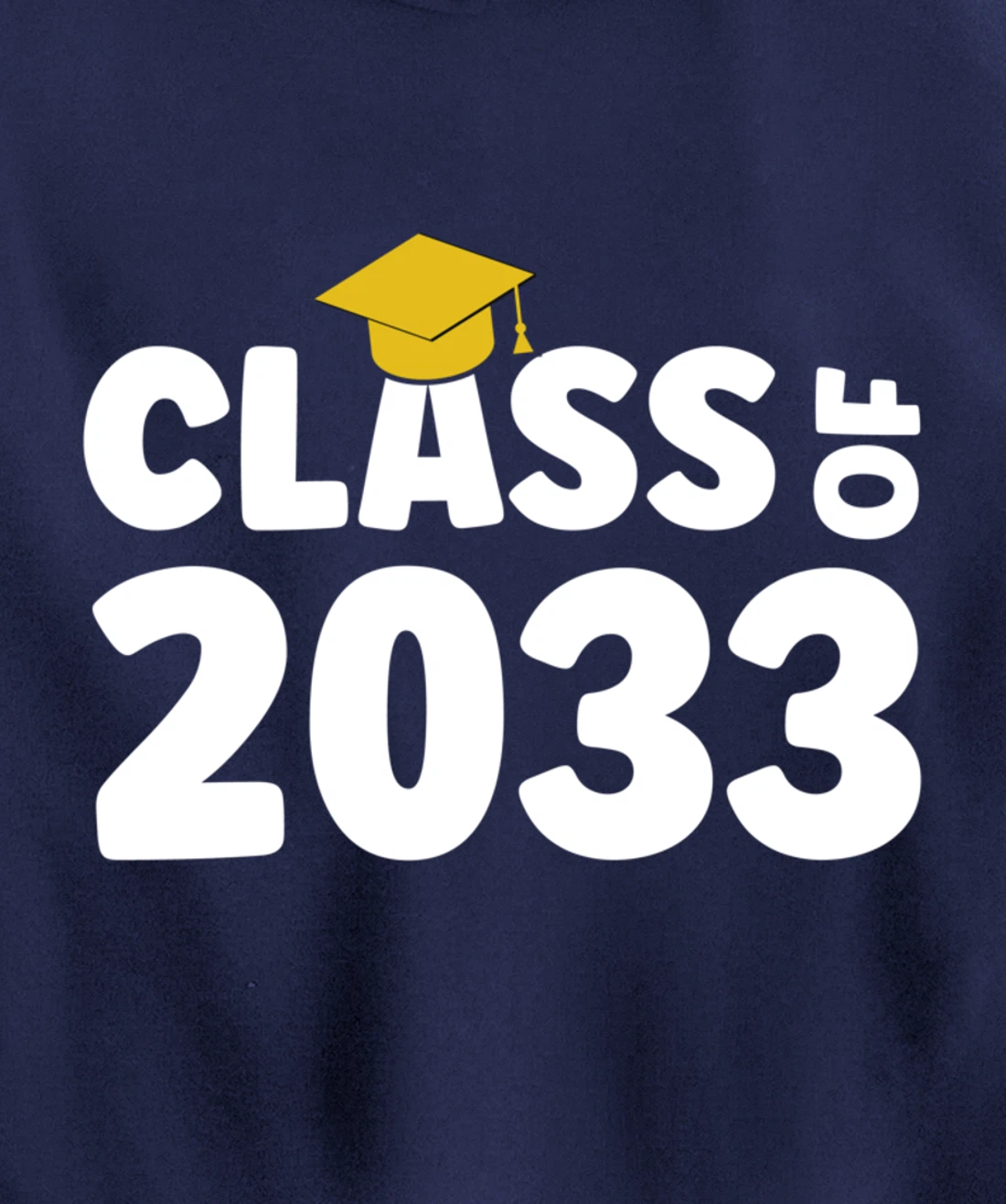 Preschool First Day Of School Kindergarten Class Of 2033 Pullover Hoodie