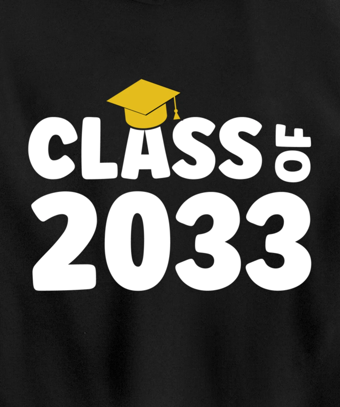 Preschool First Day Of School Kindergarten Class Of 2033 Pullover Hoodie