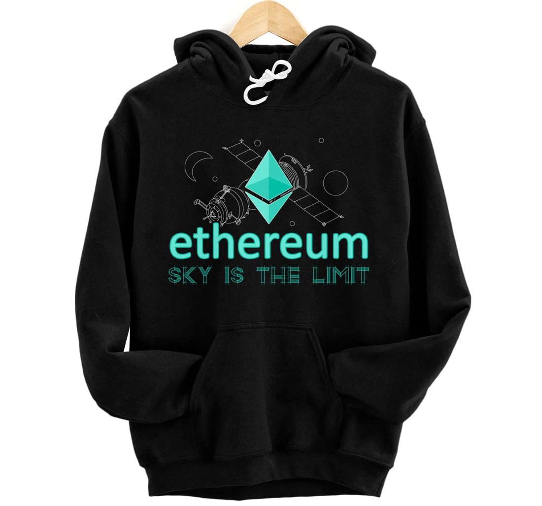 Ethereum Cryptocurrency ETH Shirt Crypto Shirt Cool Ethereum Pullover Hoodie