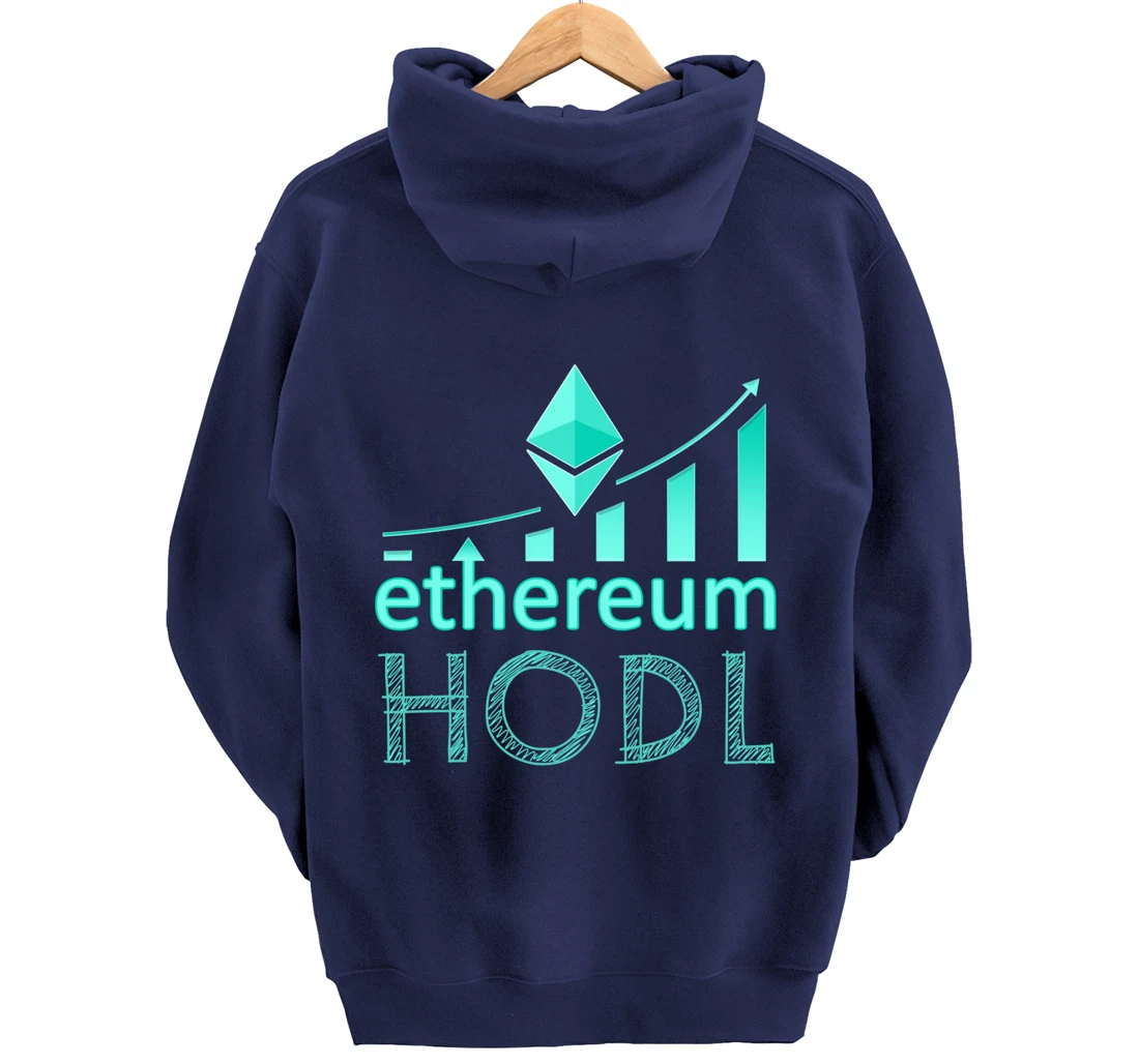 Ethereum Shirt Crypto Shirt Hodl Shirt Crypto Gifts Ethereum Pullover Hoodie
