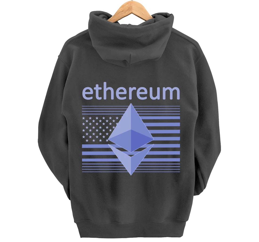 Ethereum Shirt Crypto Shirt ETH Crypto Shirts for Men Women Pullover Hoodie