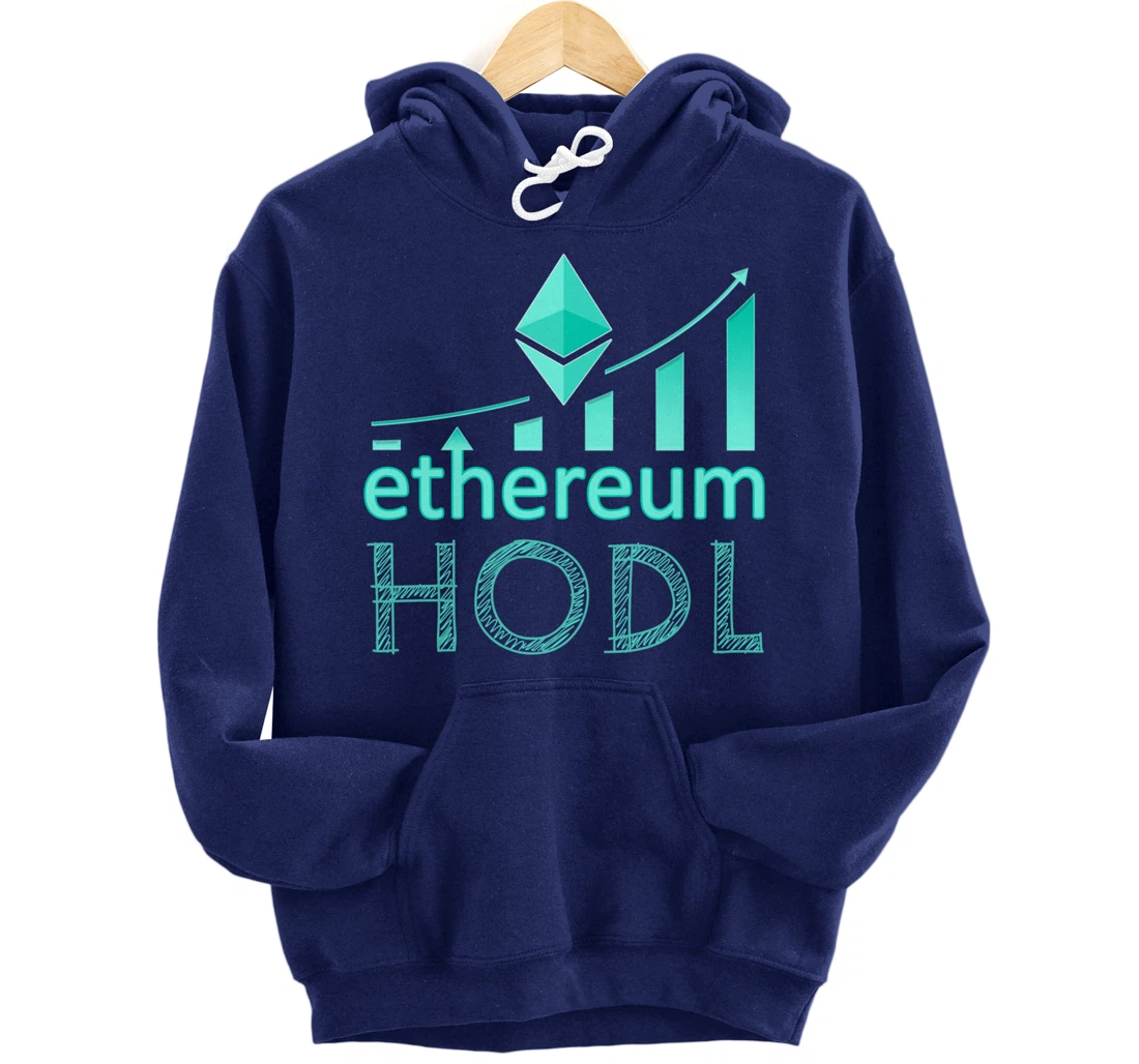 Ethereum Shirt Crypto Shirt Hodl Shirt Crypto Gifts Ethereum Pullover Hoodie