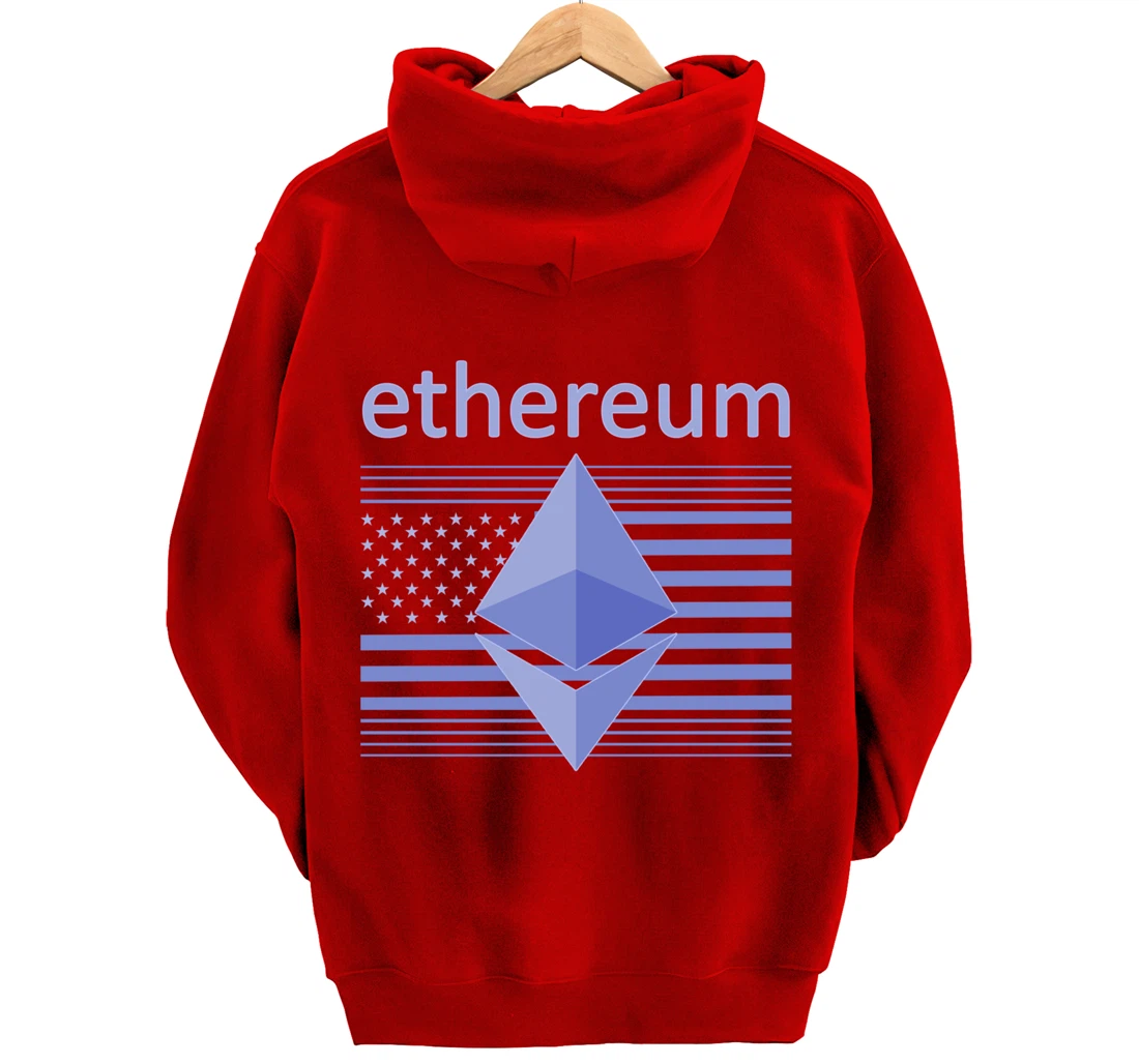 Ethereum Shirt Crypto Shirt ETH Crypto Shirts for Men Women Pullover Hoodie