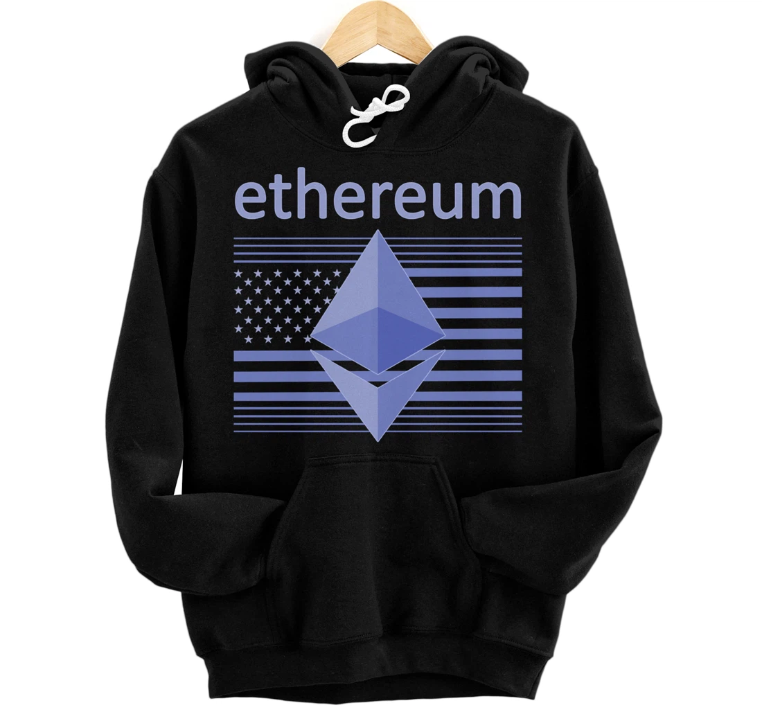 Ethereum Shirt Crypto Shirt ETH Crypto Shirts for Men Women Pullover Hoodie