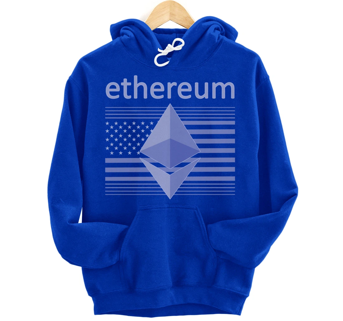 Ethereum Shirt Crypto Shirt ETH Crypto Shirts for Men Women Pullover Hoodie