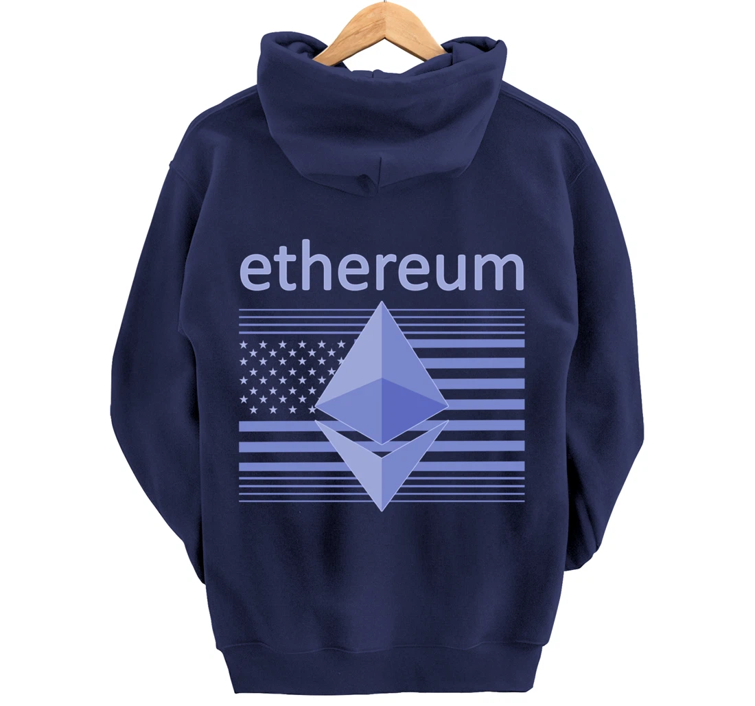 Ethereum Shirt Crypto Shirt ETH Crypto Shirts for Men Women Pullover Hoodie