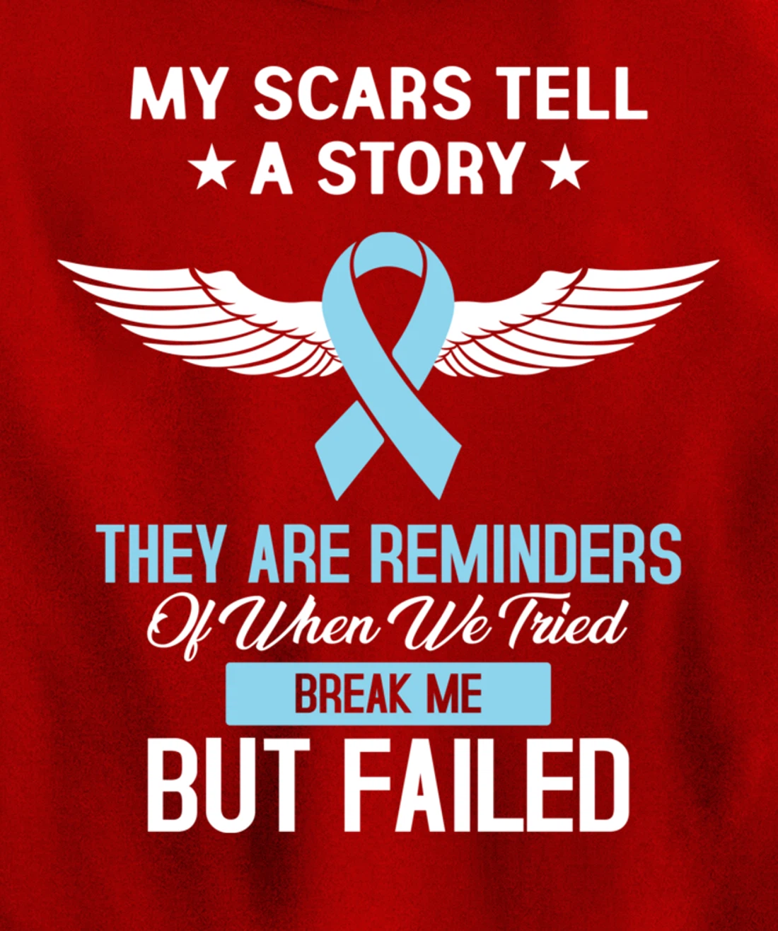 Prostate Cancer Fight Cancer Ribbon Pullover Hoodie