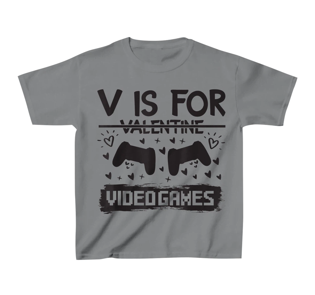 Womens Valentine's Day Video Gaming Quote Gamer Pun Text Design T-Shirt, Kid T-Shirt and Women T-Shirt
