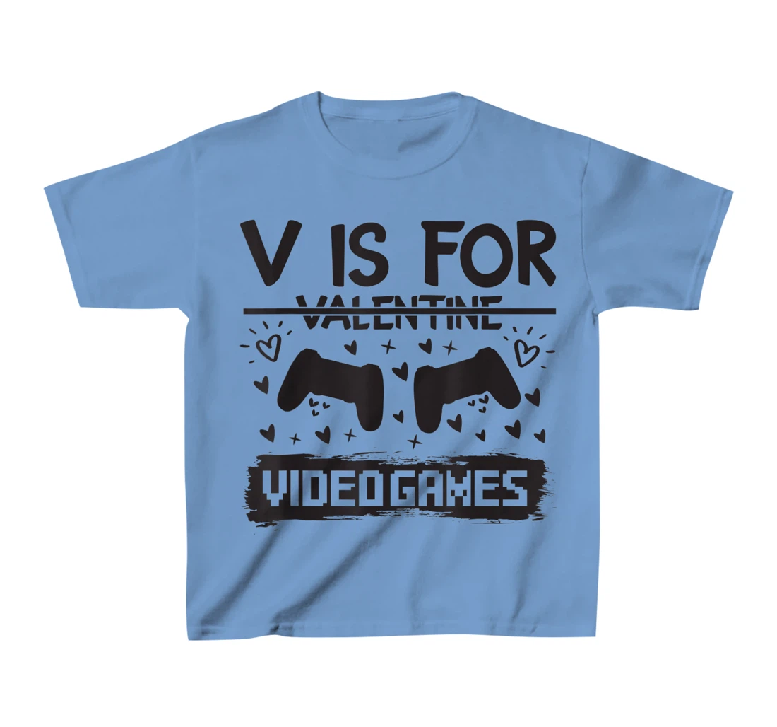 Womens Valentine's Day Video Gaming Quote Gamer Pun Text Design T-Shirt, Kid T-Shirt and Women T-Shirt