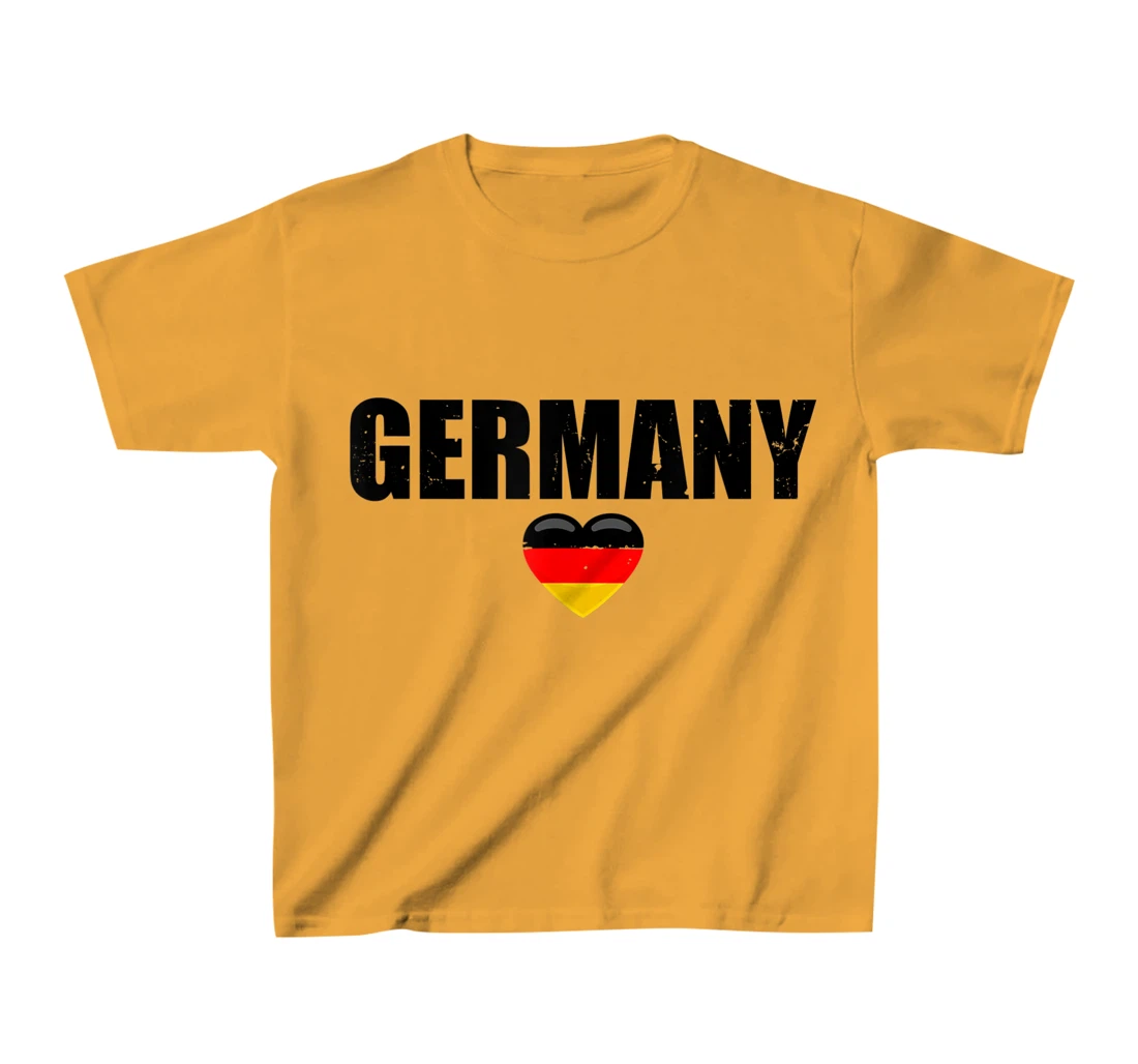 Germany Vintage German Flag T-Shirt, Kid T-Shirt and Women T-Shirt
