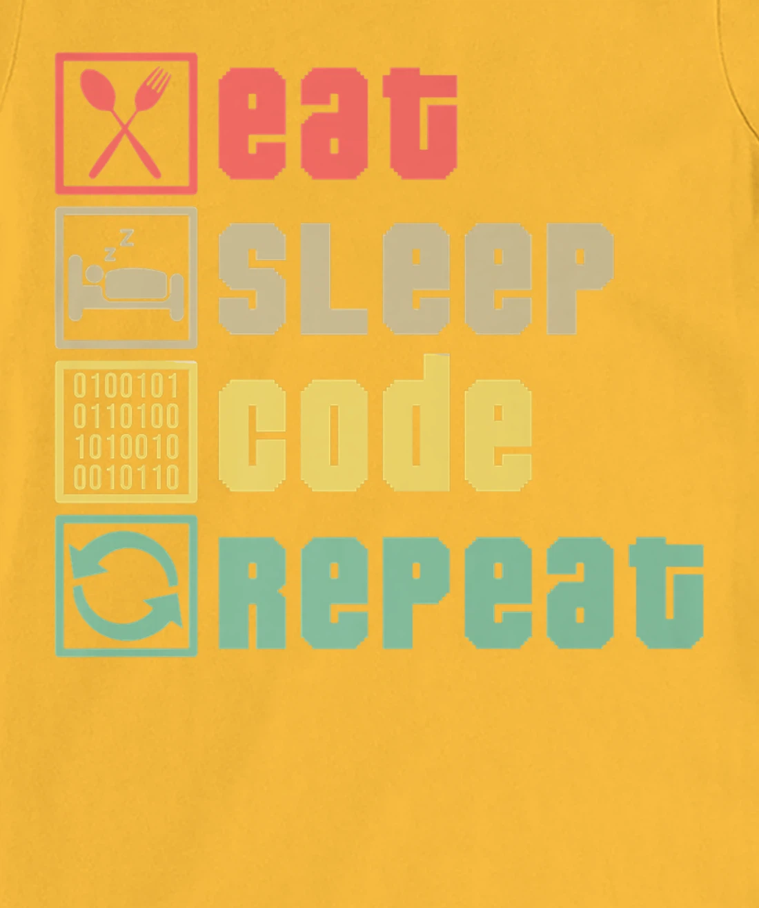 Womens Eat Sleep Code Repeat Coder Programmer Software Developer T-Shirt, Women T-Shirt