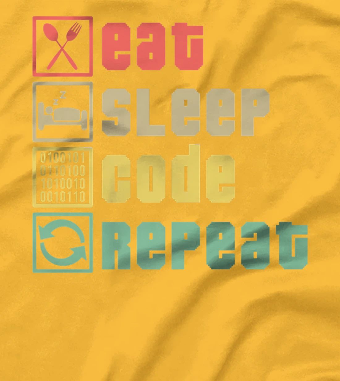 Womens Eat Sleep Code Repeat Coder Programmer Software Developer T-Shirt, Women T-Shirt