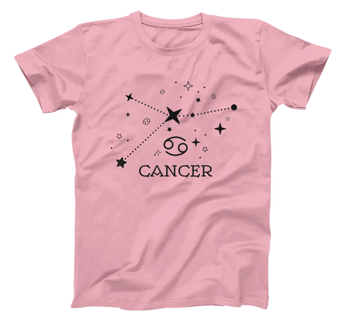 Cancer Zodiac signs Astrology moon star line Cancer zodiac T-Shirt, Kid T-Shirt and Women T-Shirt