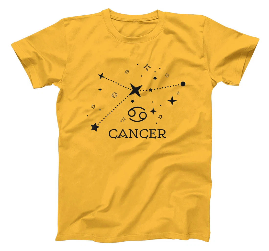 Cancer Zodiac signs Astrology moon star line Cancer zodiac T-Shirt, Kid T-Shirt and Women T-Shirt