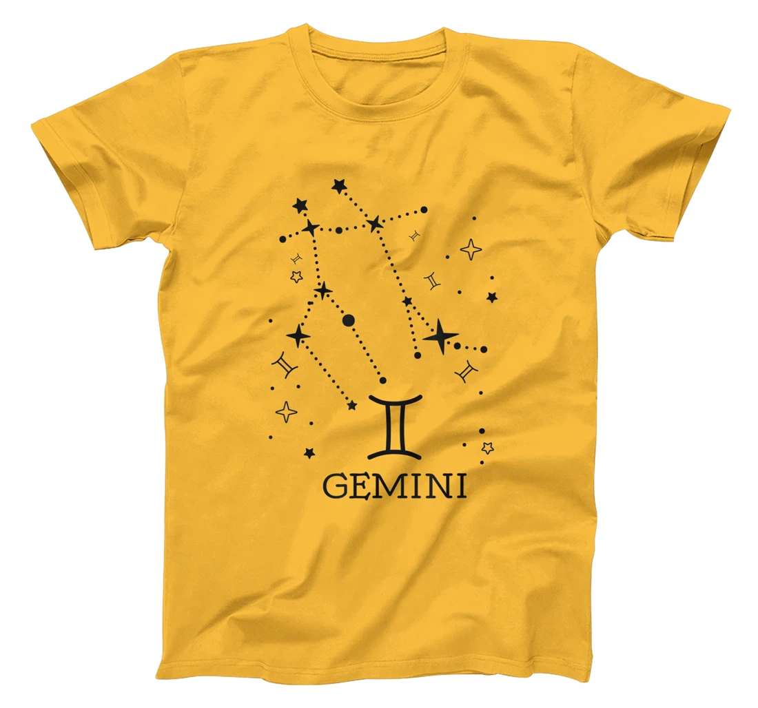 Gemini Zodiac signs Star moon Astrology horoscope Gemini T-Shirt, Kid T-Shirt and Women T-Shirt