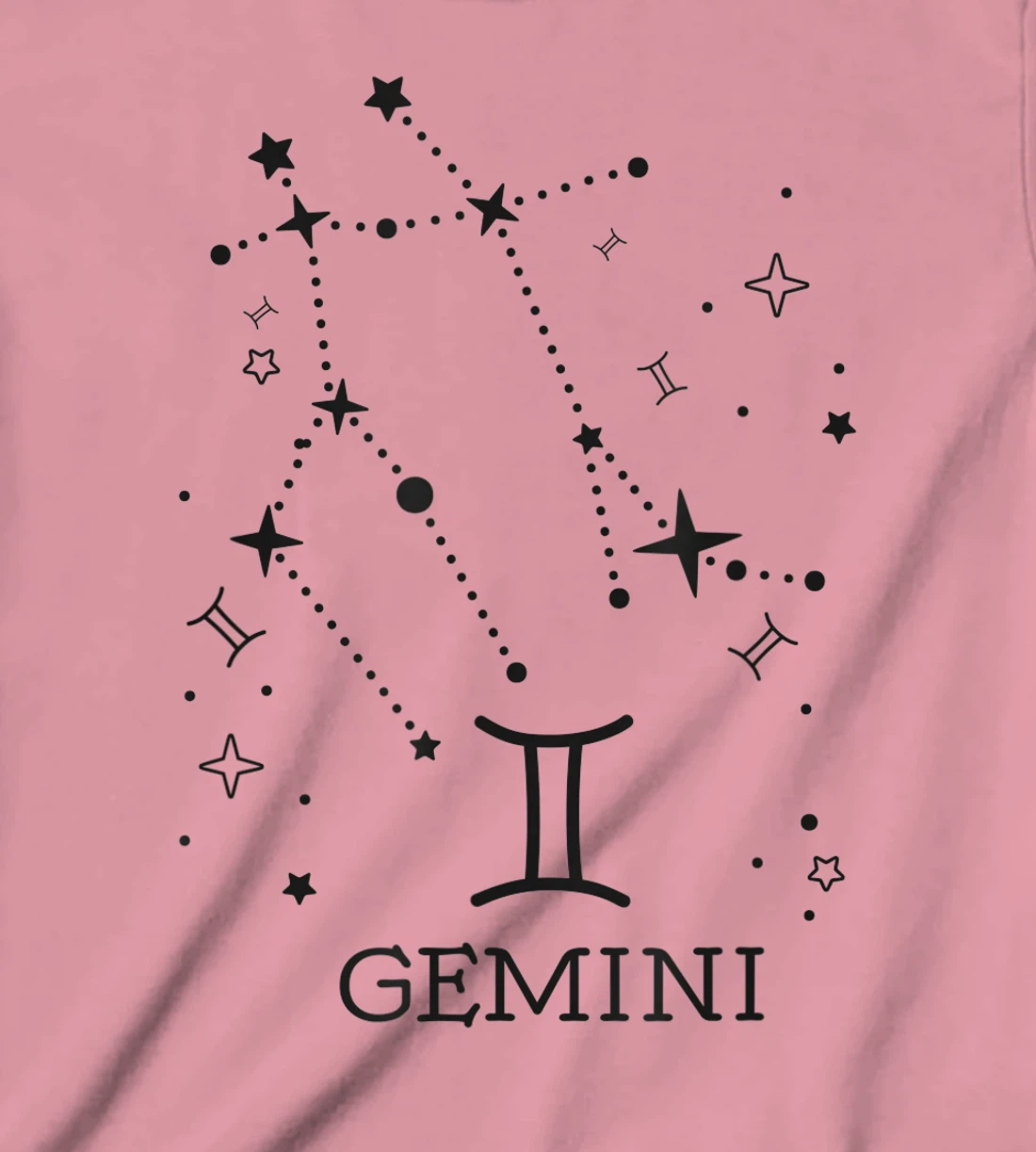 Gemini Zodiac signs Star moon Astrology horoscope Gemini T-Shirt, Kid T-Shirt and Women T-Shirt