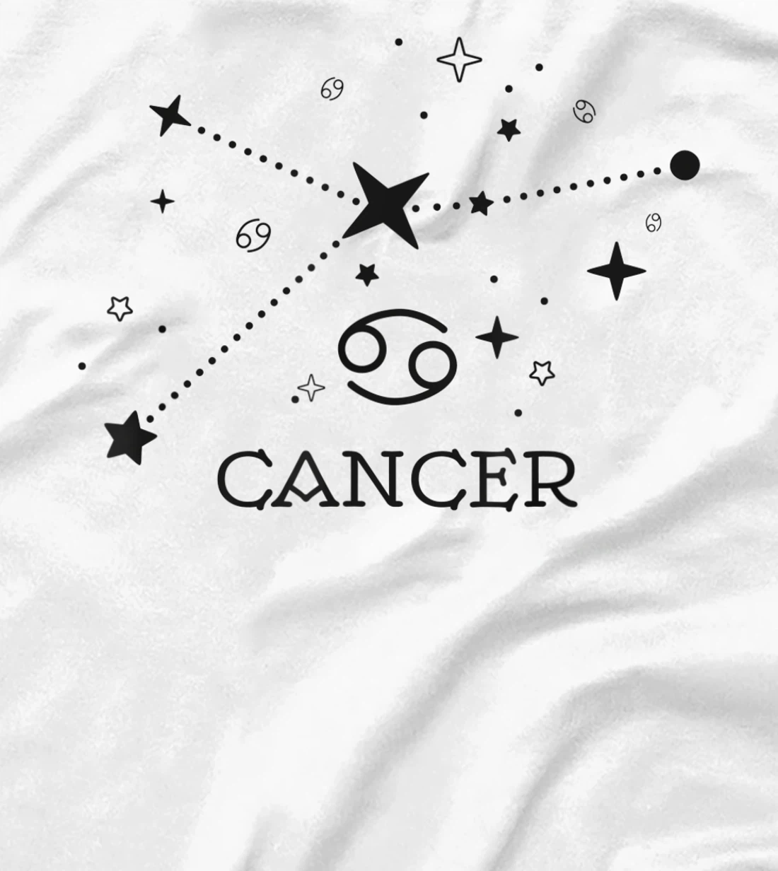 Cancer Zodiac signs Astrology moon star line Cancer zodiac T-Shirt, Kid T-Shirt and Women T-Shirt