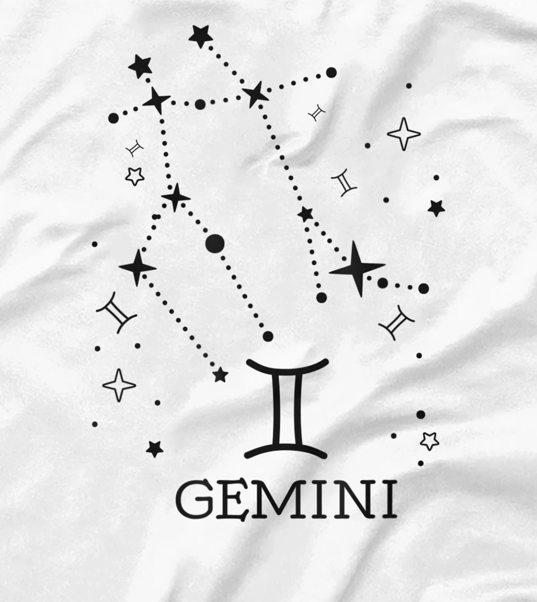 Gemini Zodiac signs Star moon Astrology horoscope Gemini T-Shirt, Kid T-Shirt and Women T-Shirt
