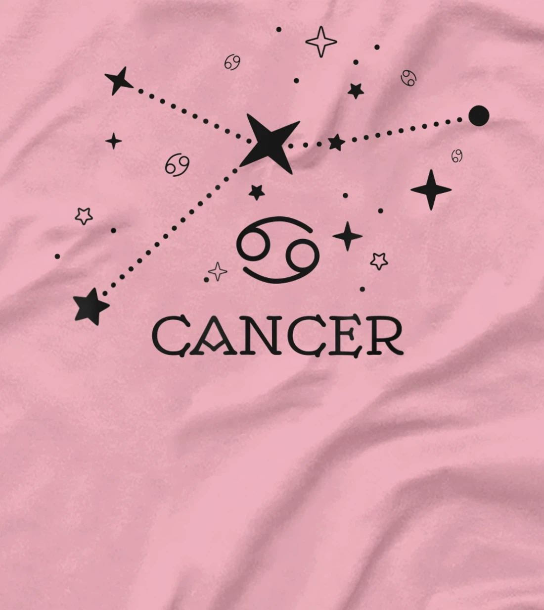 Cancer Zodiac signs Astrology moon star line Cancer zodiac T-Shirt, Kid T-Shirt and Women T-Shirt