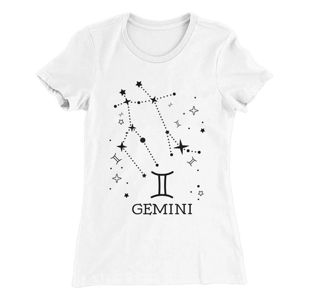 Gemini Zodiac signs Star moon Astrology horoscope Gemini T-Shirt, Kid T-Shirt and Women T-Shirt