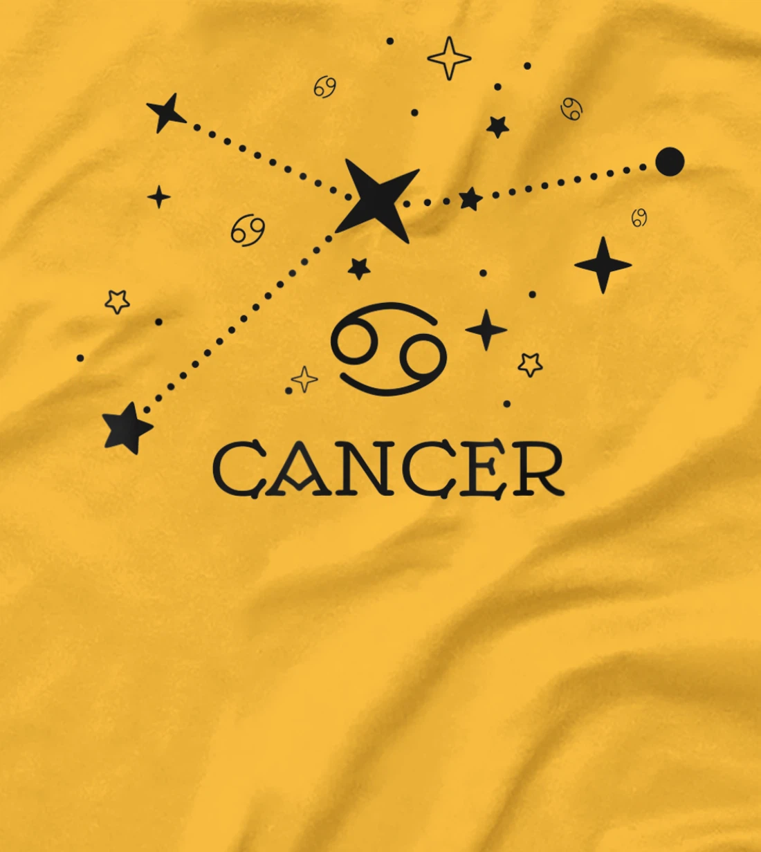 Cancer Zodiac signs Astrology moon star line Cancer zodiac T-Shirt, Kid T-Shirt and Women T-Shirt