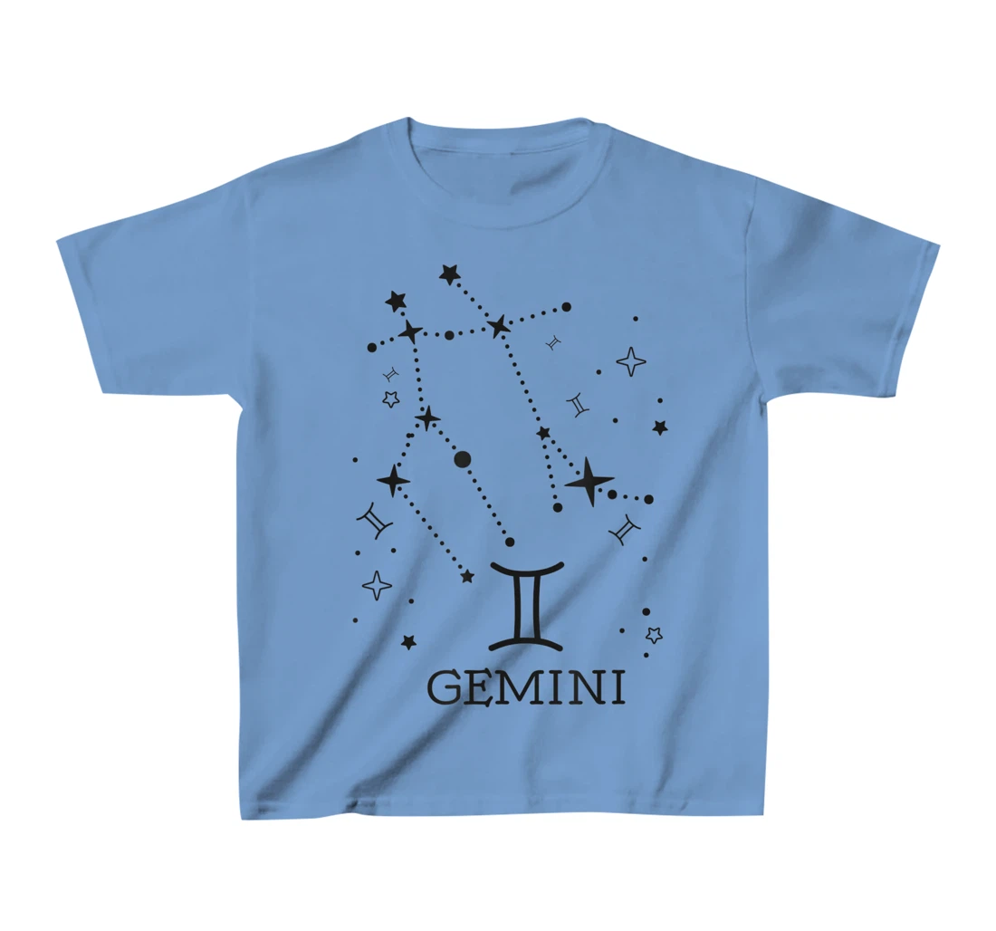 Gemini Zodiac signs Star moon Astrology horoscope Gemini T-Shirt, Kid T-Shirt and Women T-Shirt