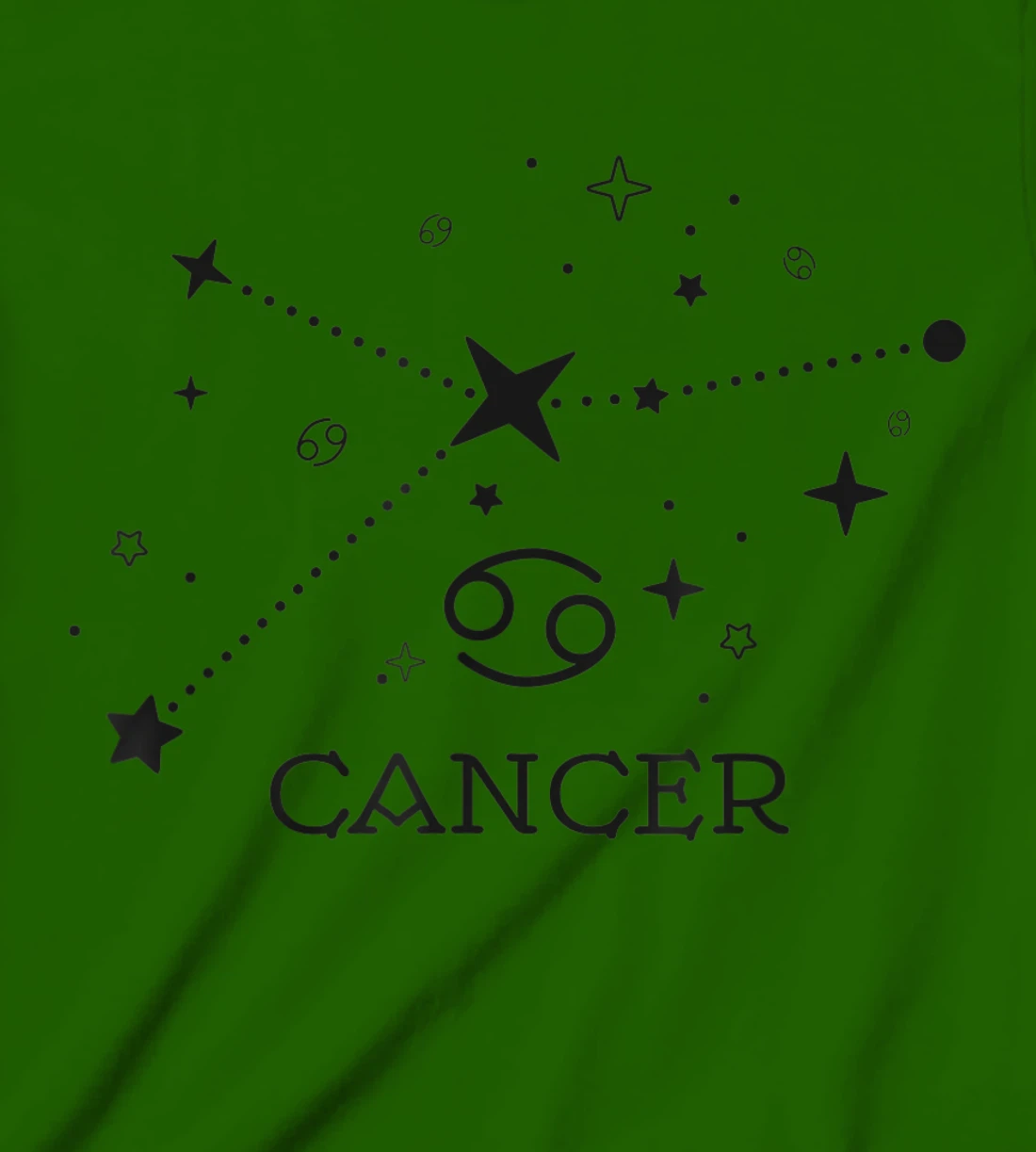 Cancer Zodiac signs Astrology moon star line Cancer zodiac T-Shirt, Kid T-Shirt and Women T-Shirt
